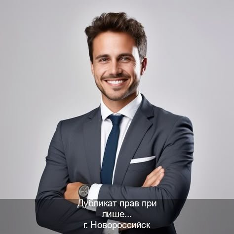 Получить корочки в г. Новороссийск (Дубликат прав при лишении купить в Новороссийске — Гарантия юридической чистоты) - инструктор Максим 50